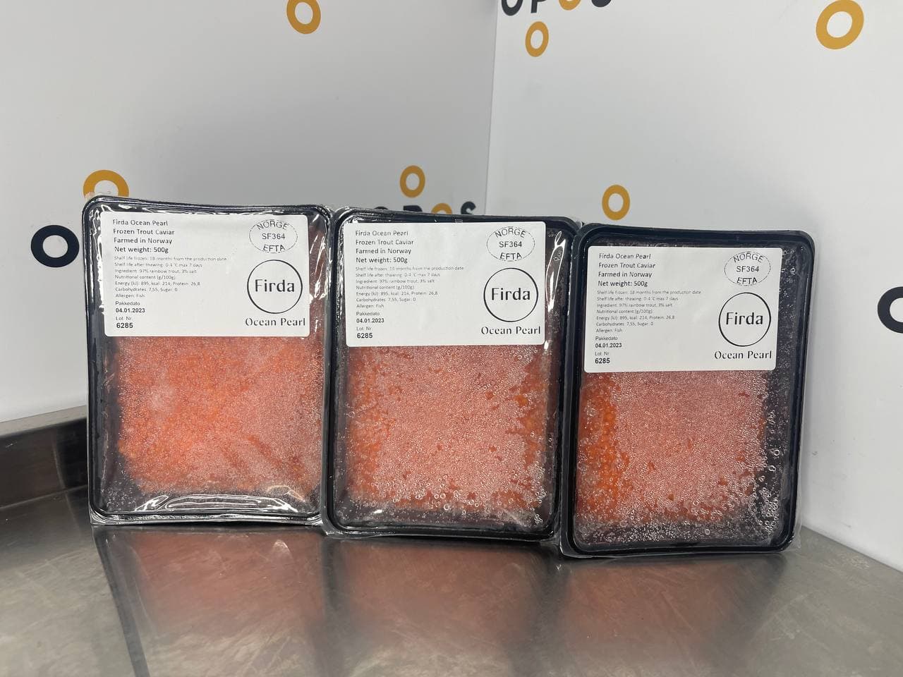 Salted trout roe 500g